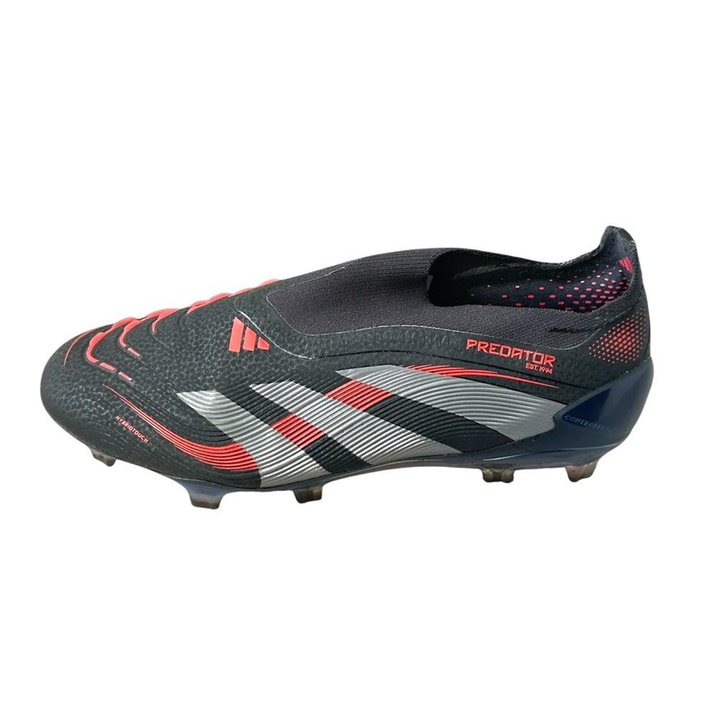 Adidas Predator Pro FT FG Junior Boys Soccer Cleats Black Red Size US 6/EU 38.5.